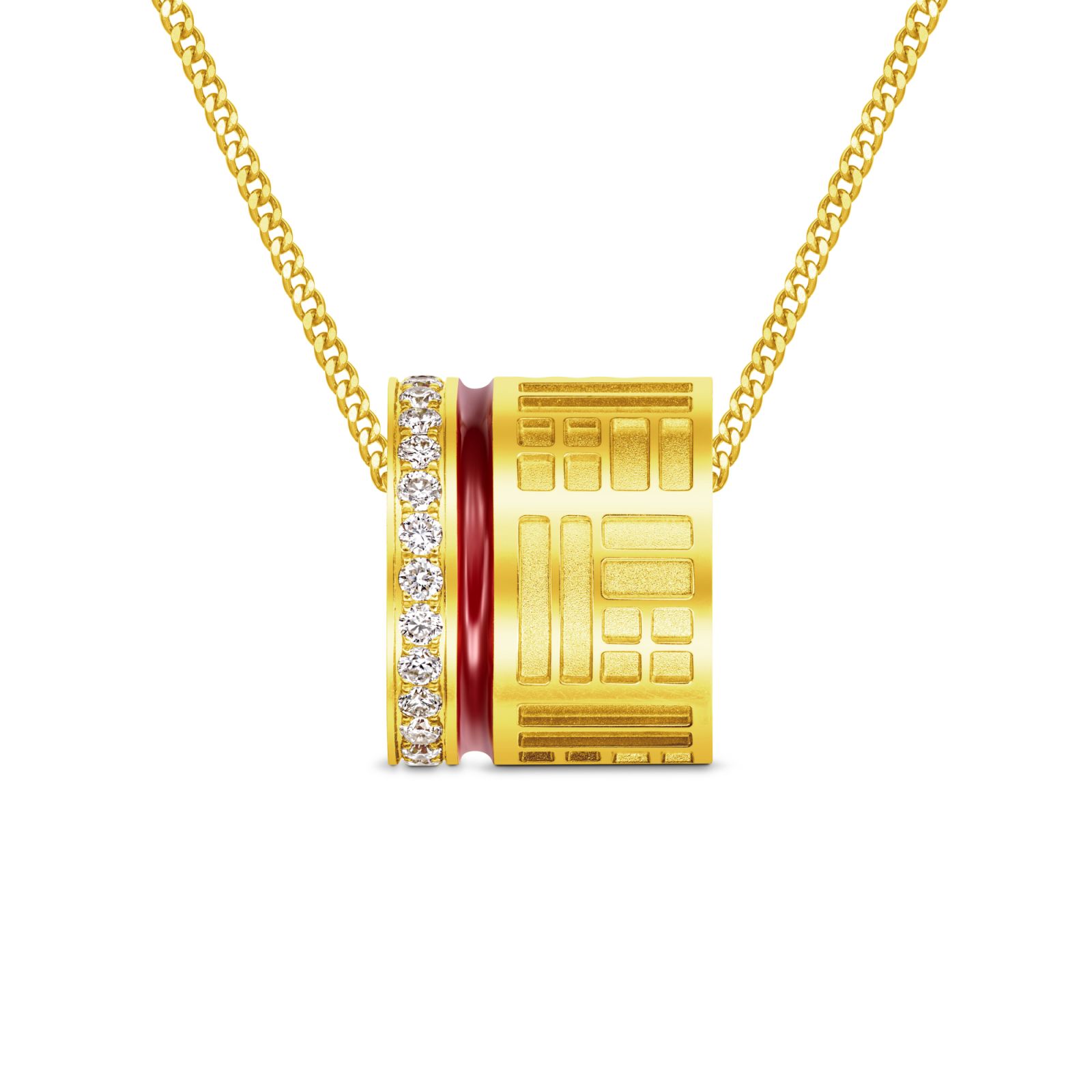 Chow Tai Fook Rouge Collection pendant (Photo: courtesy of Chow Tai Fook)