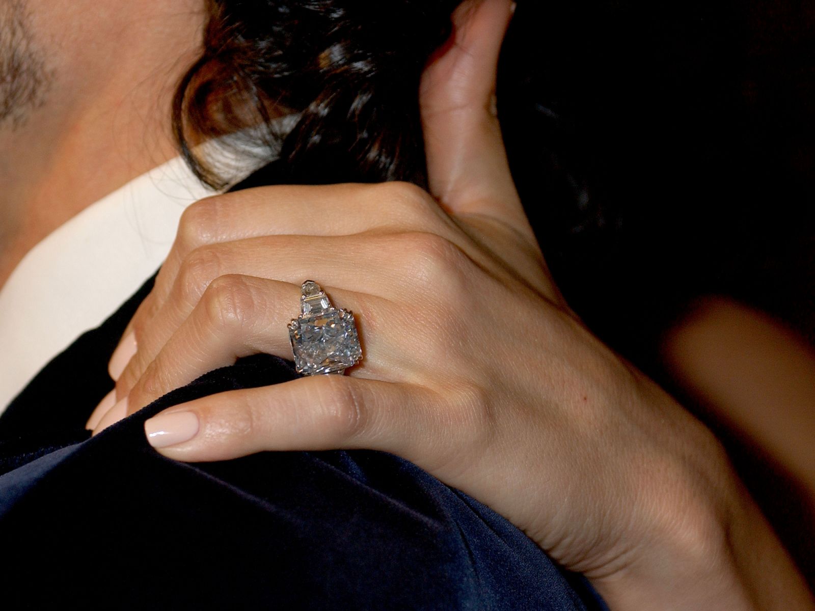 Marc Anthony (2004): An 8.5-carat blue diamond ring from Harry Winston, estimated to be worth around $4 million (Photo: courtesy of Photo by Gregg DeGuire/WireImage)