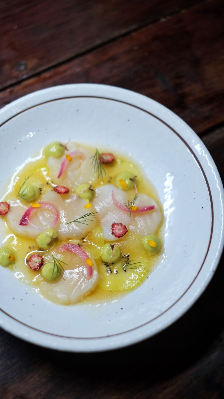 Secret Menu dishes at the best restaurants - Tales and Feelings’ cured scallop ceviche