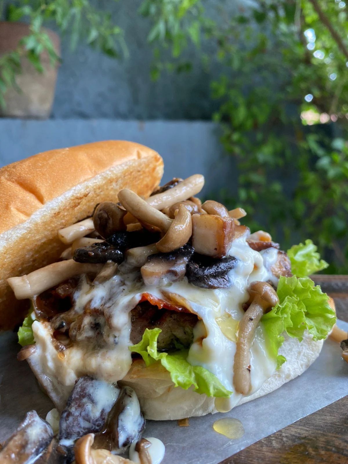 Bamba Bistro’s lockdown burger