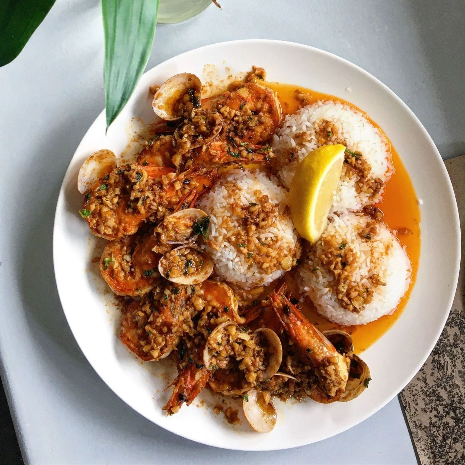 Bamba Bistro’s shrimp truck