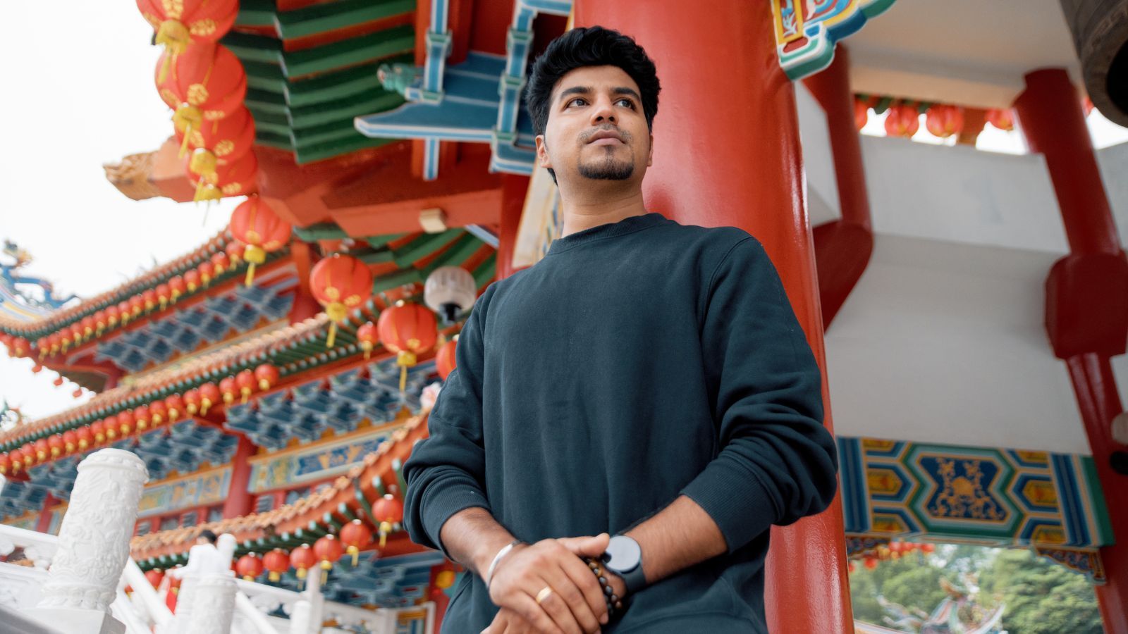 Indian film actor Sharath "Shabby" Nair (Photo: Fady Younis)