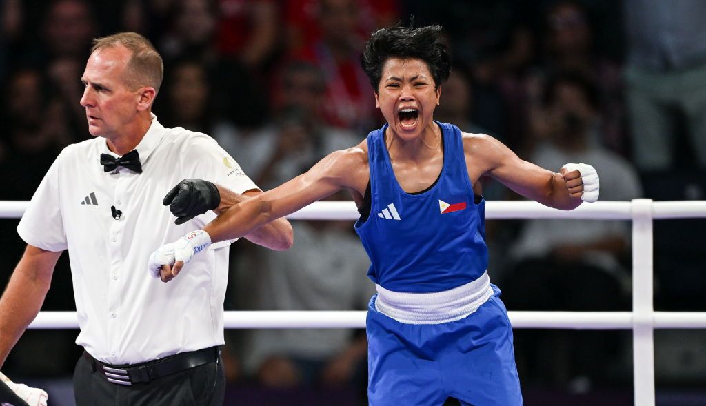 Filipina boxer Aira Villegas makes a historic Olympic debut by earning bronze medal