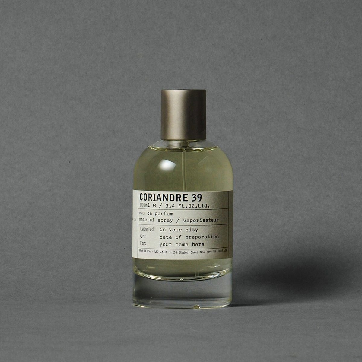 將芫茜用於香氛？Le Labo 全新城市限定香氛之墨西哥城Coriandre 39發布