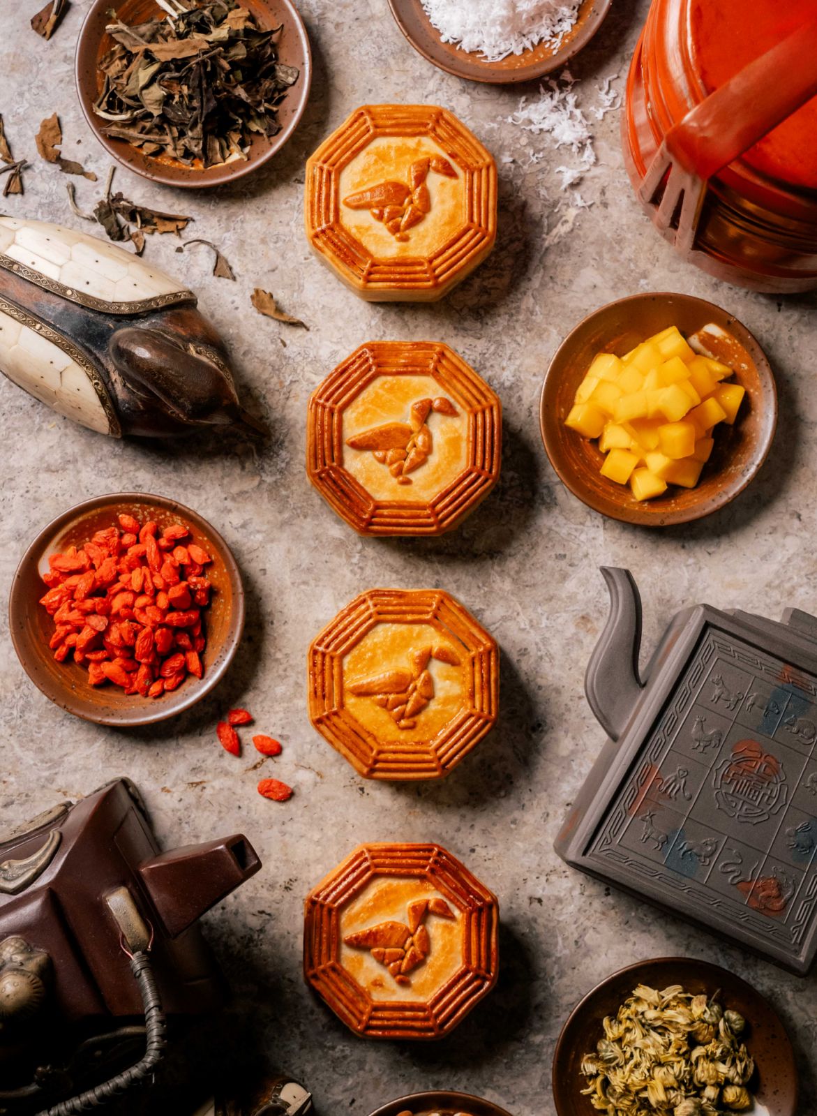 เซ็ตขนมไหว้พระจันทร์ครั้งแรกของร้าน Mott 32 Bangkok