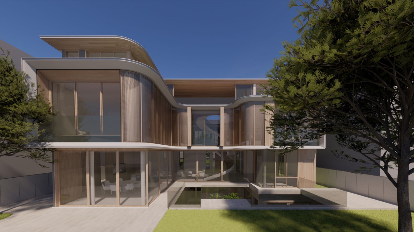 Another view of the Ehka Studio house