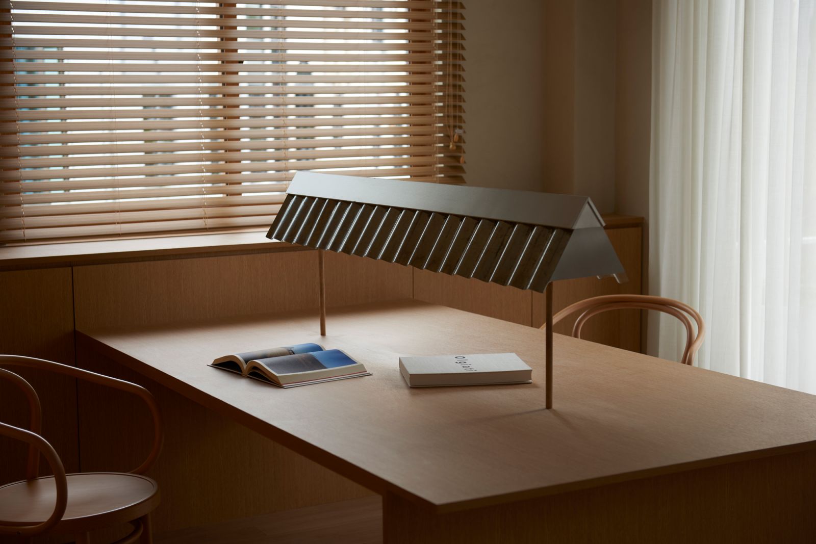 Working spaces at the House of Parts by L Architects