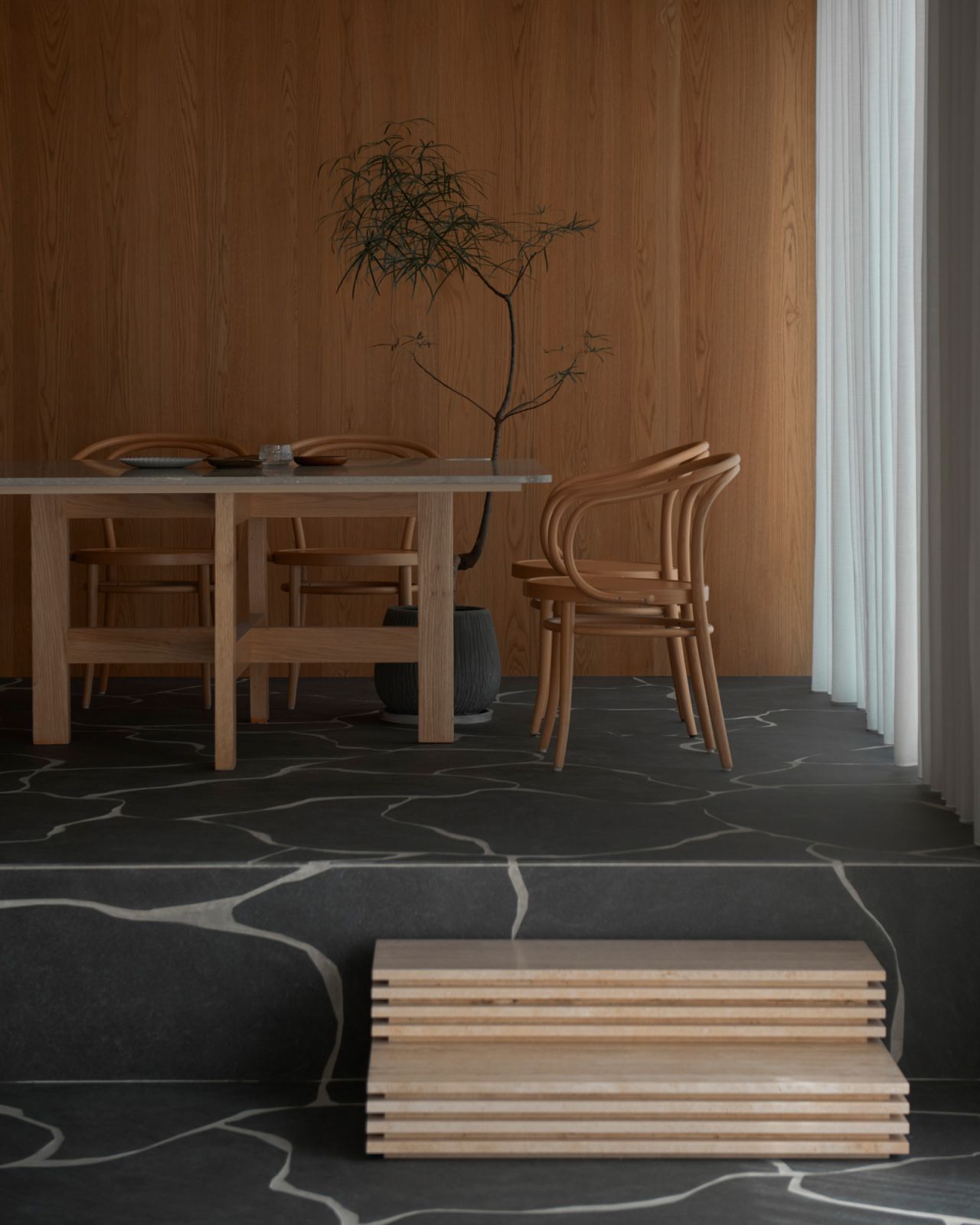 The dining space at the House of Parts
