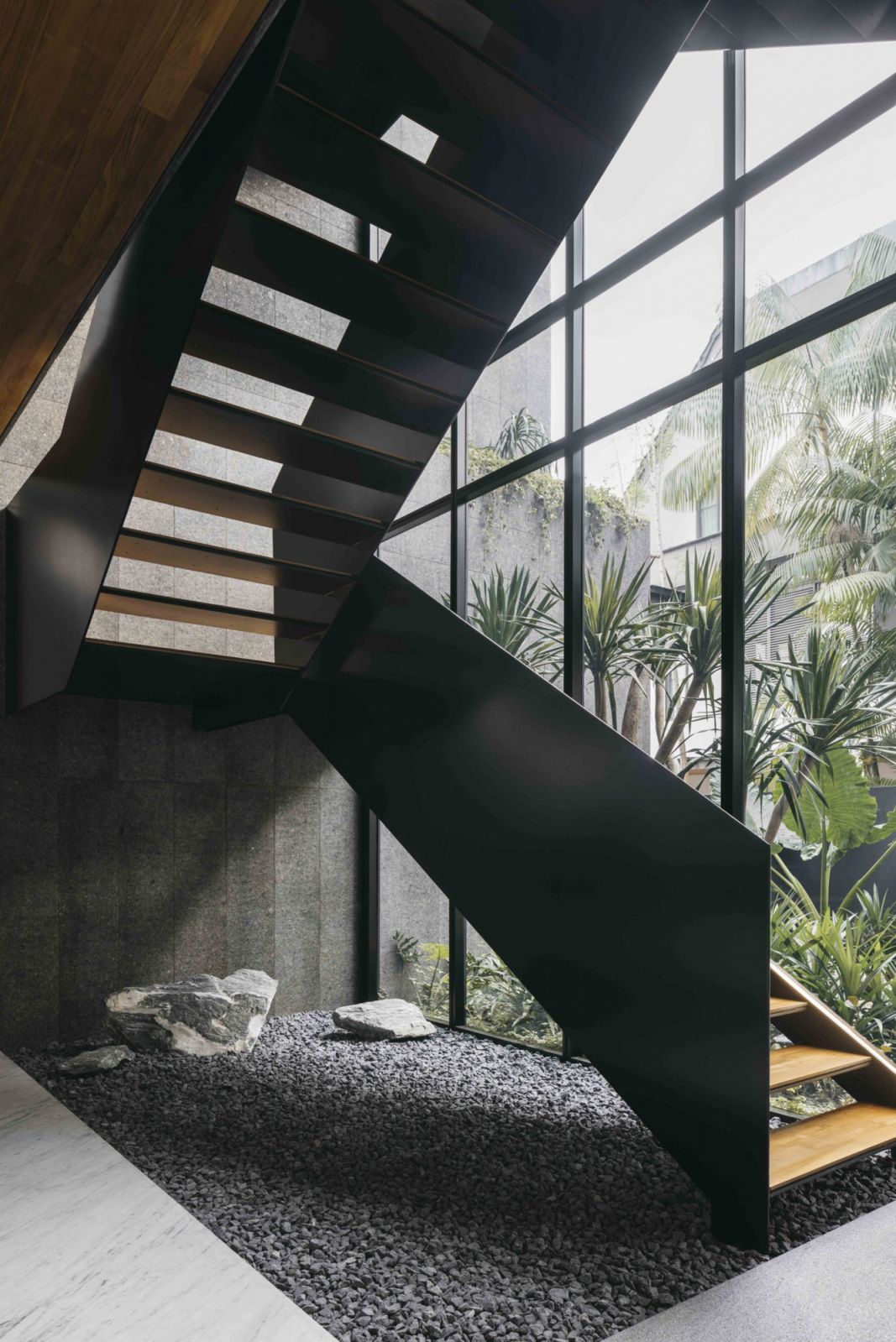 The Vale House staircase