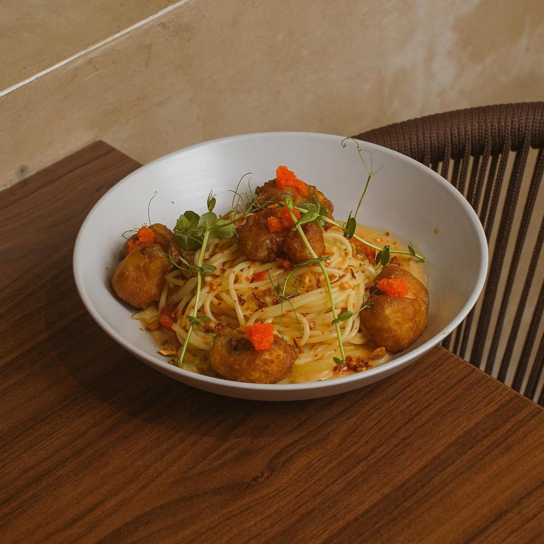 Seafood pasta with ebiko (Photo: Instagram / @belly_kl)