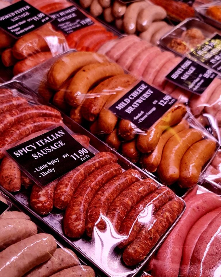 A selection of sausages (Photo: Instagram / @anneelizabeththedelirestaurant)