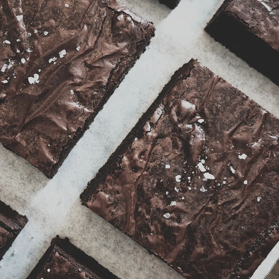 Sea salt chocolate brownies (Photo: Instagram / @aki_s_kohi)