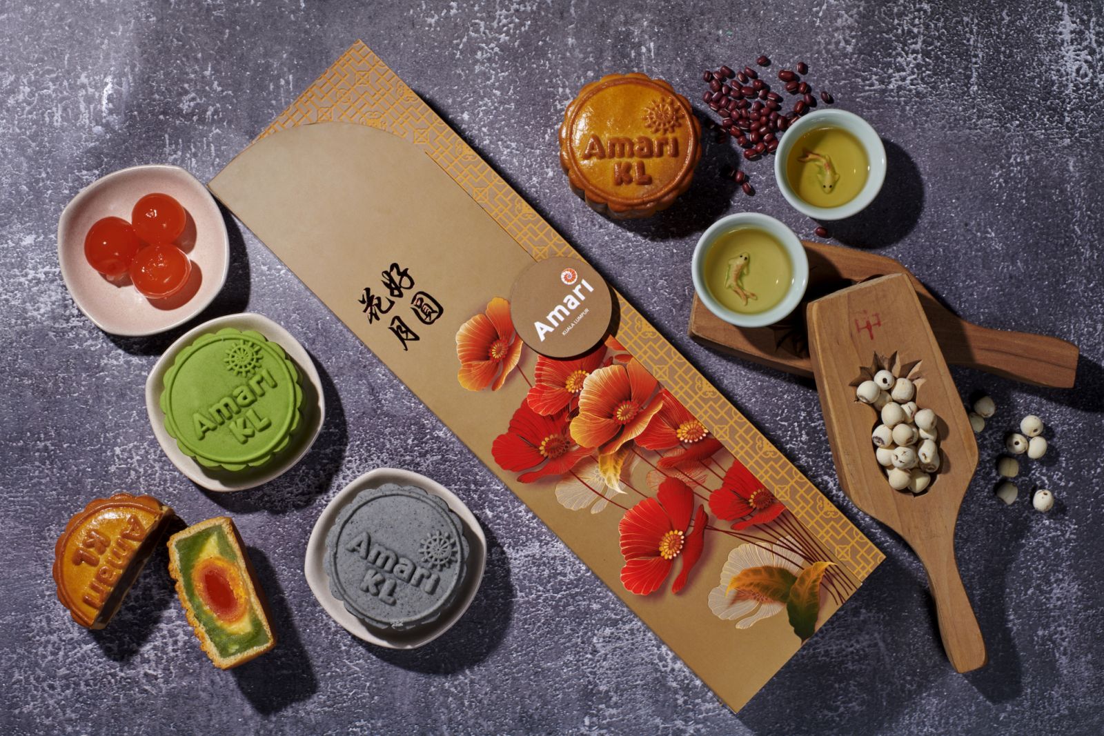 Mooncakes from Amari Kuala Lumpur (Photo: Amari Kuala Lumpur)