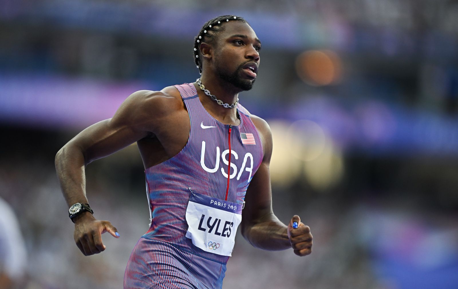 Noah Lyles' 100m gold at Paris 2024 made him the world's fastest man