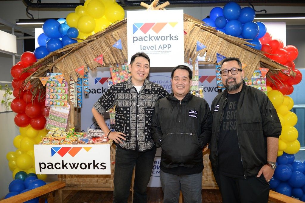 The founders of Packworks: Bing Tan, Hubert Yap, and Ibba Bernardo