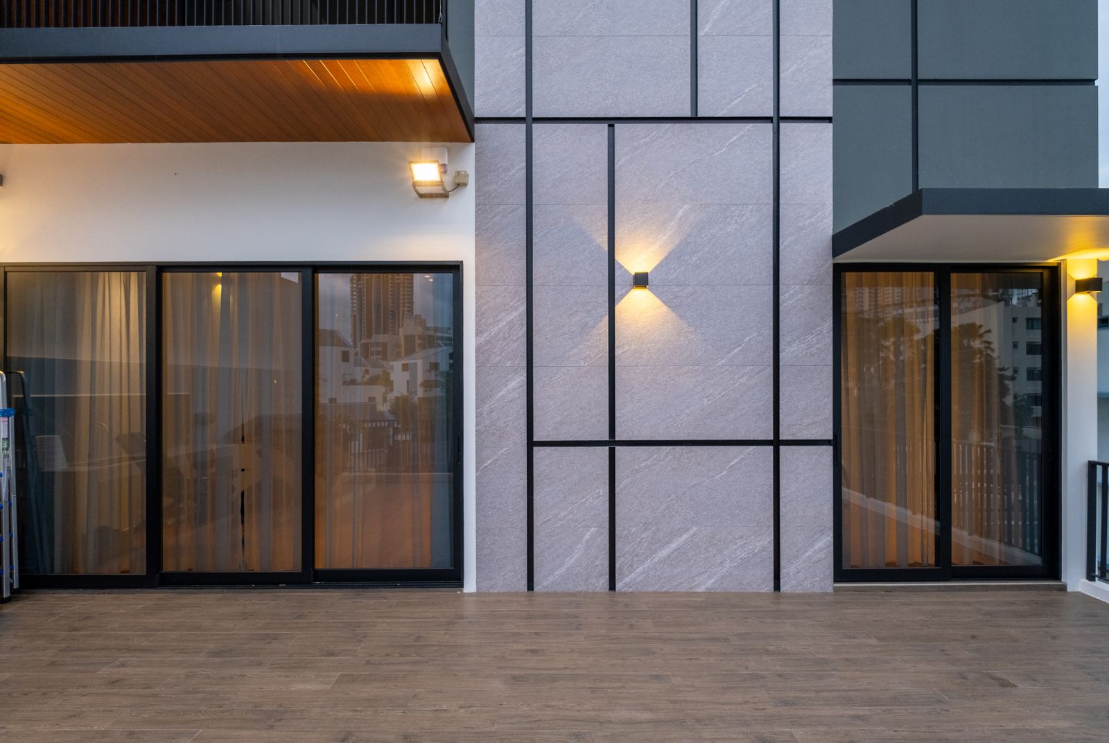 Detailed finishes and façade works