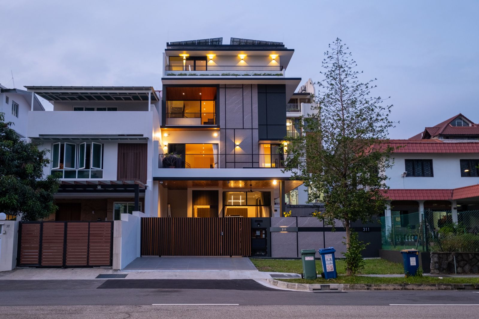 The illuminated abode by Trace Design & Build