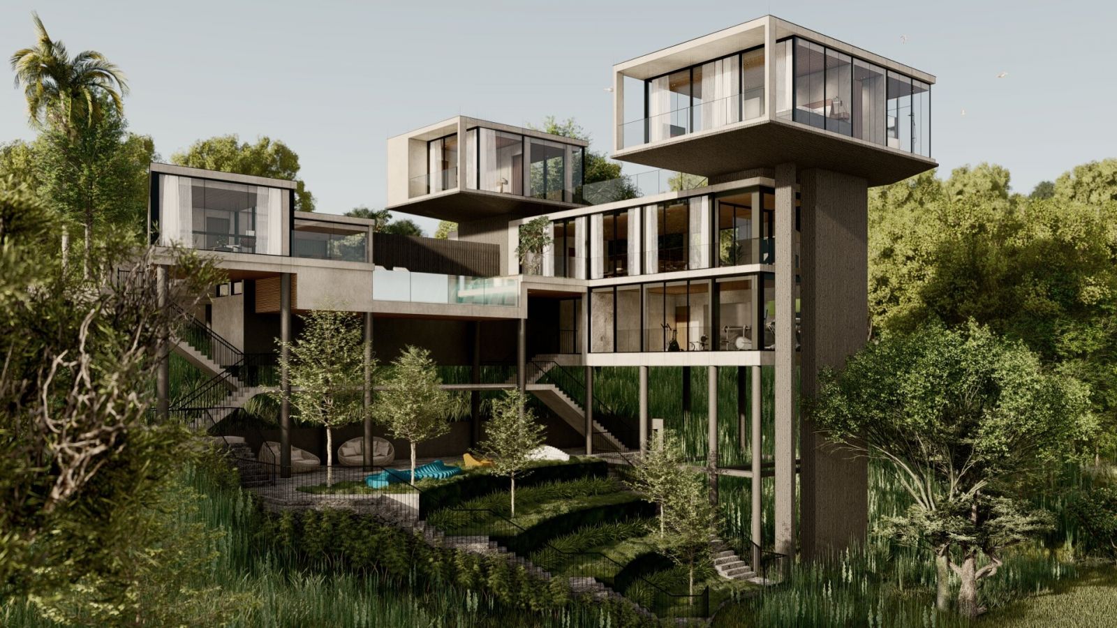 SV Glass Tree House by Lino Architecture