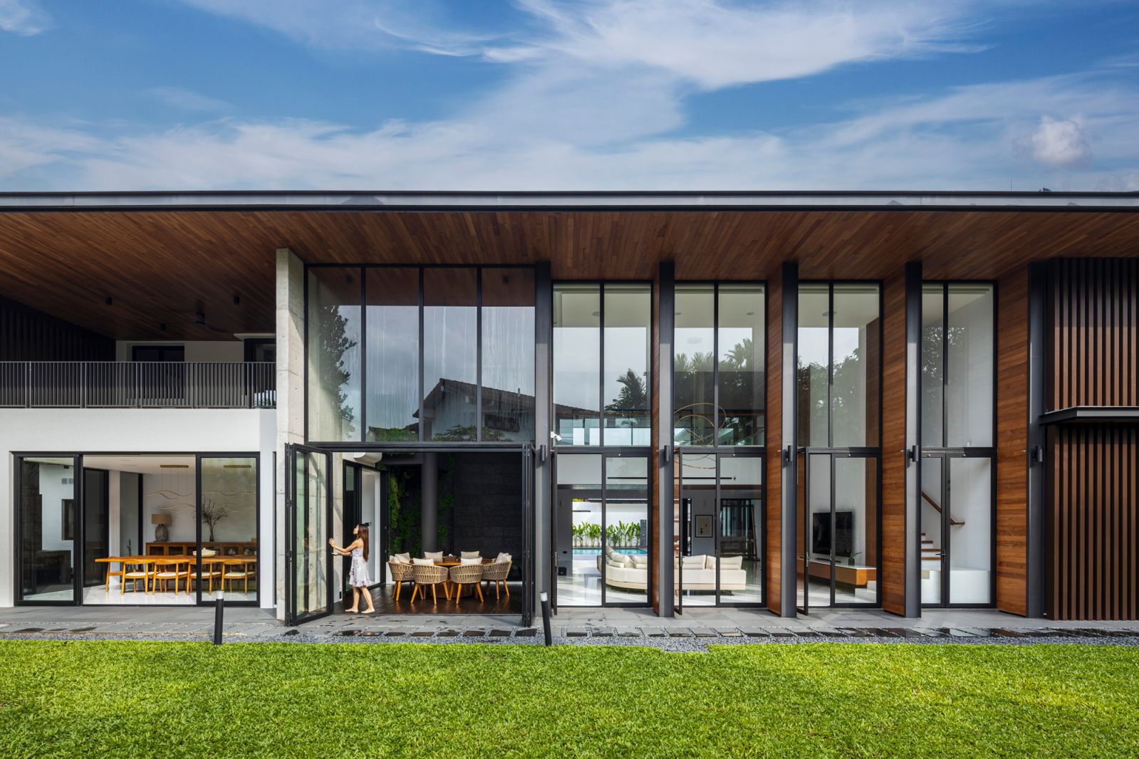 The Trace Design & Build team was tasked to modernise the façade