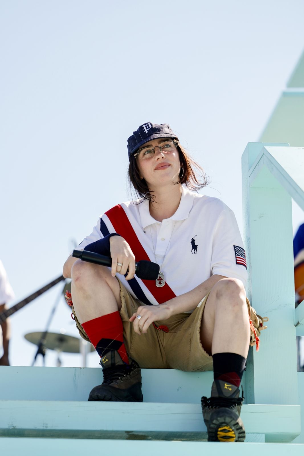 UNSPECIFIED: (EXCLUSIVE COVERAGE) In this image released on August 11, Billie Eilish performs at the LA28 Olympic Games Handover Celebration. (Photo by Emma McIntyre/Getty Images for LA28)