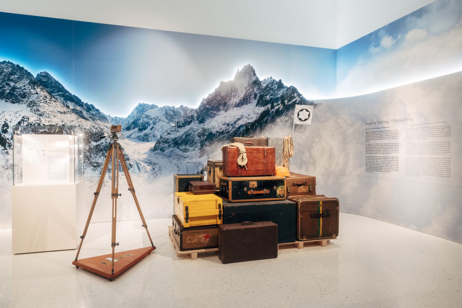 นิทรรศการ Inspire Writing | Filmmaking และบรรยากาศในวันเปิดงานที่ Montblanc Haus (ภาพ: Montblanc)