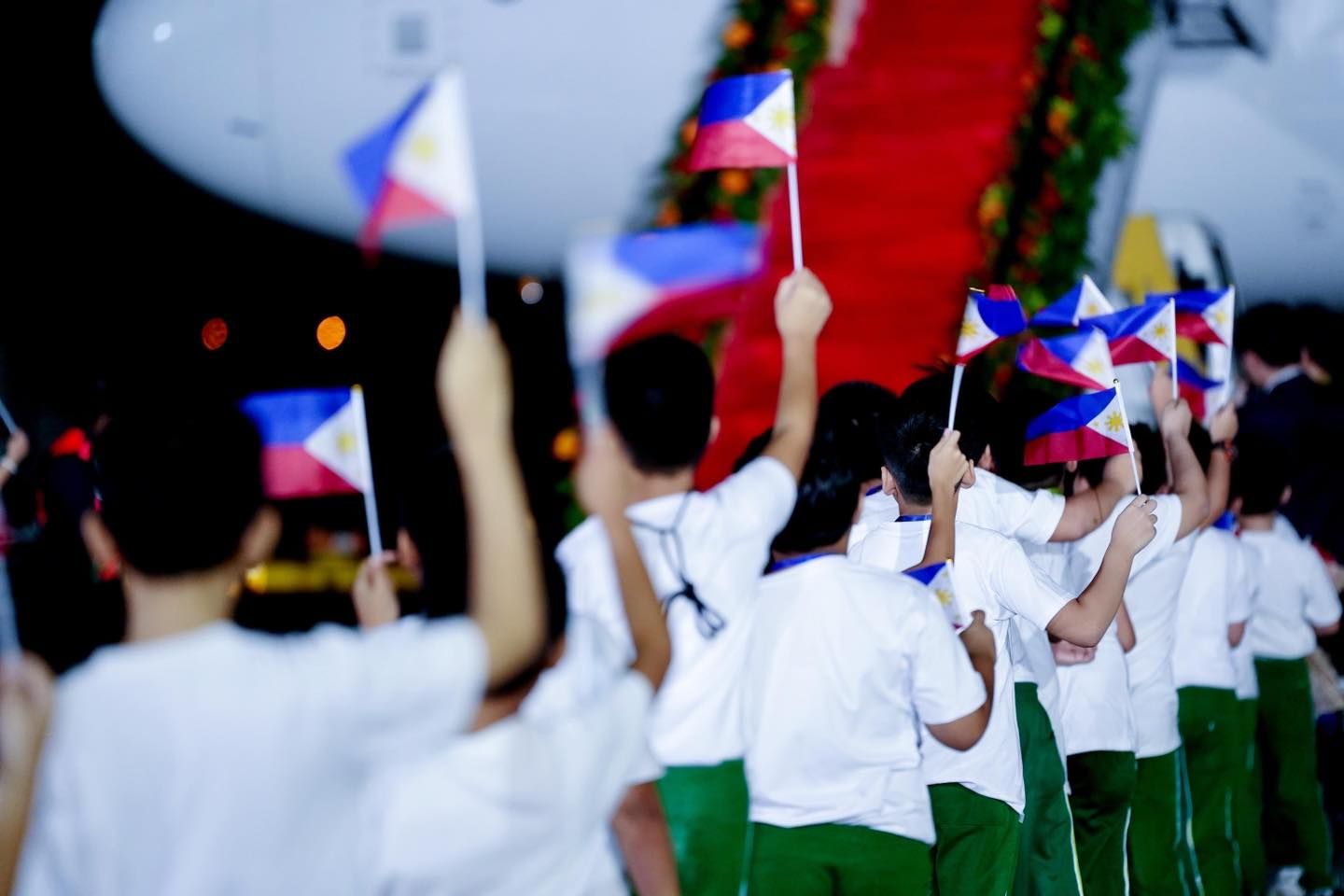 Carlos Yulo and Team Philippines on August 13, 2024 (Photo: Presidential Communications Office)