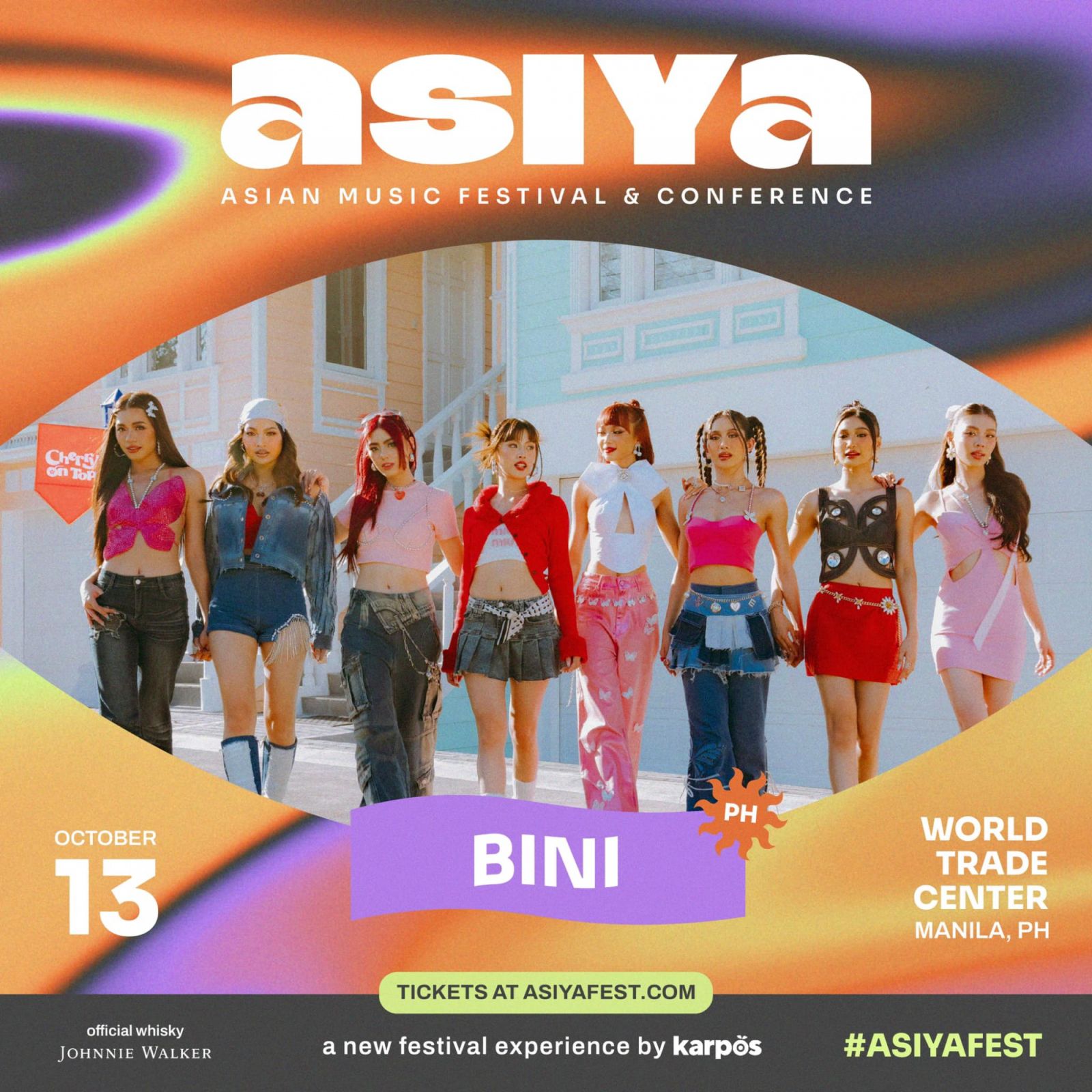 BINI to perform at the ASIYA Asian Music Festival & Conference (Photo: Karpos Multimedia)