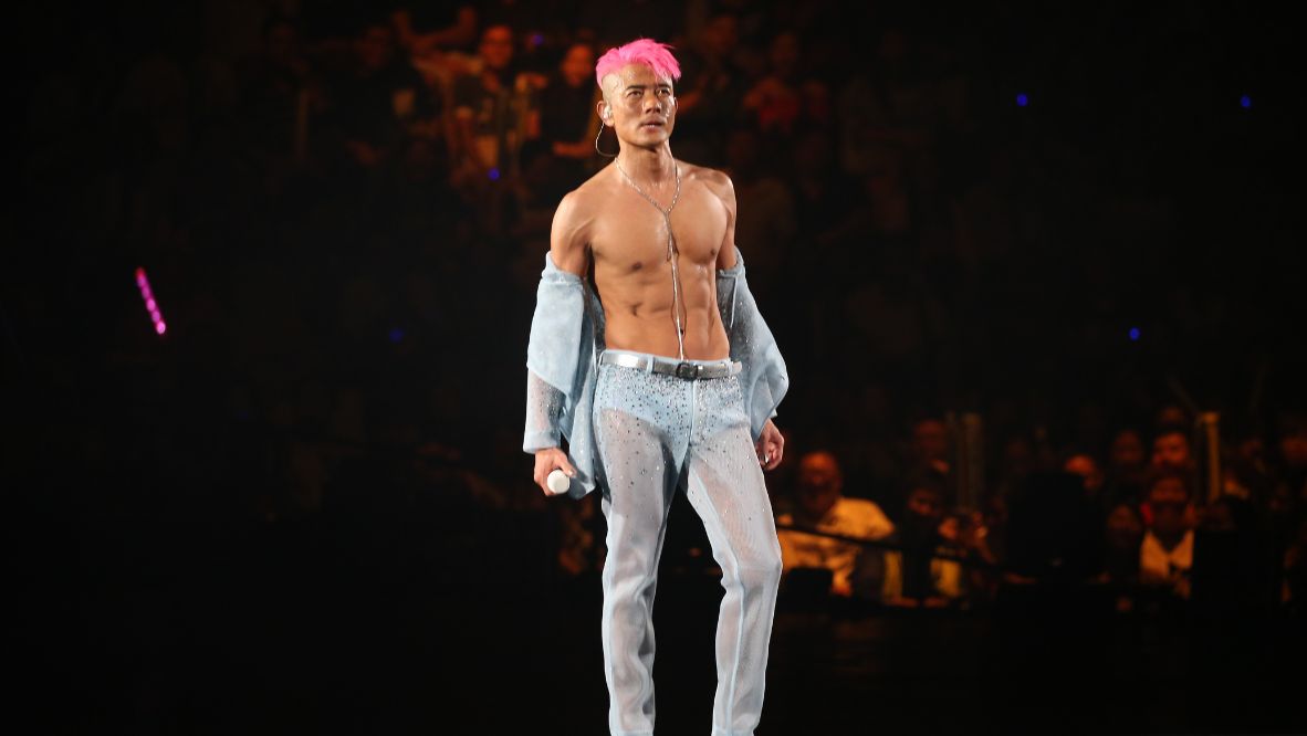 Tatler takes a look at Aaron Kwok and his most iconic outfits over the years (Photo: Getty Images)