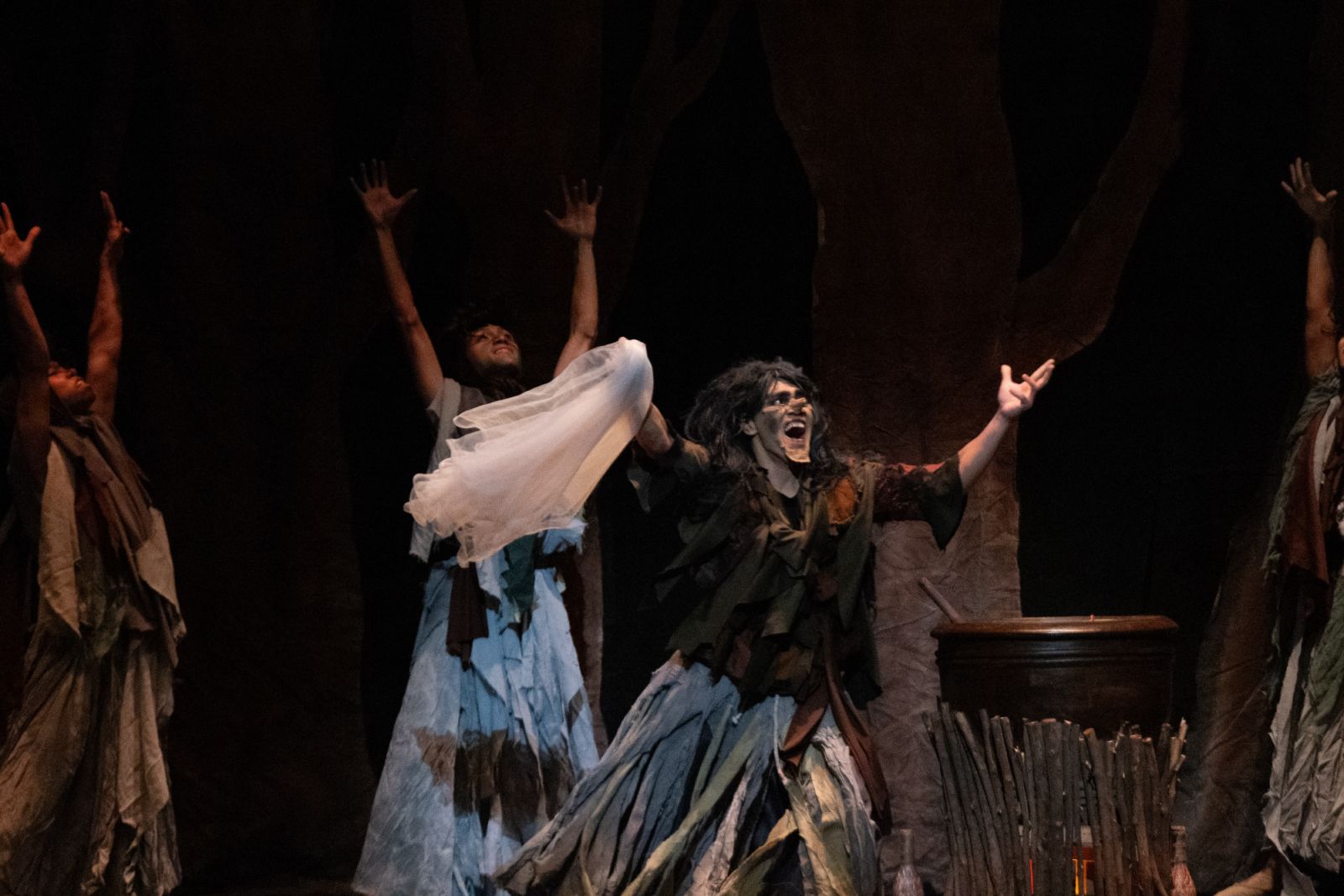 Madge, played by Ballet Philippines' Peter San Juan, weaves a spellbinding dance with the enchanted scarf, casting a dark shadow over the events