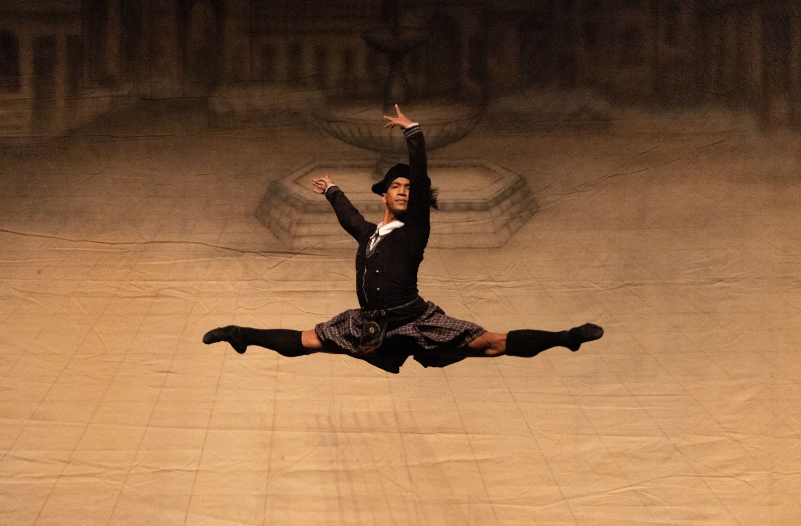 Ballet Philippines principal dancer Rudolph Capongcol plays the role of James