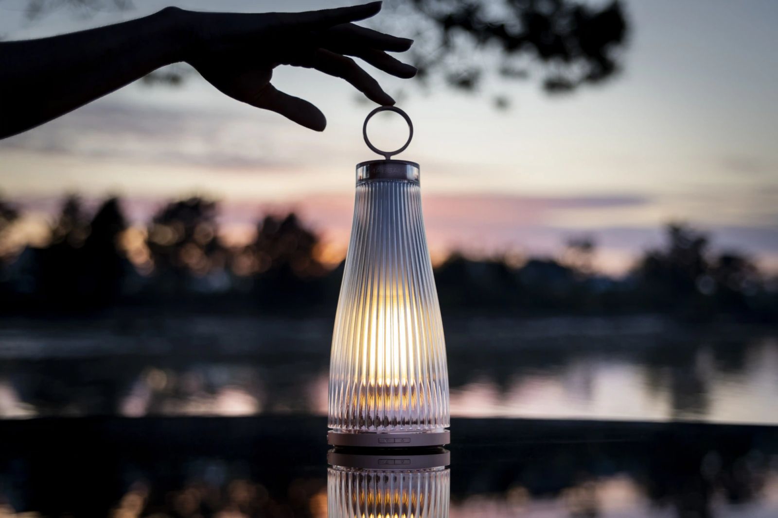 A decorative lamp that illuminates extraordinary moments and everyday living