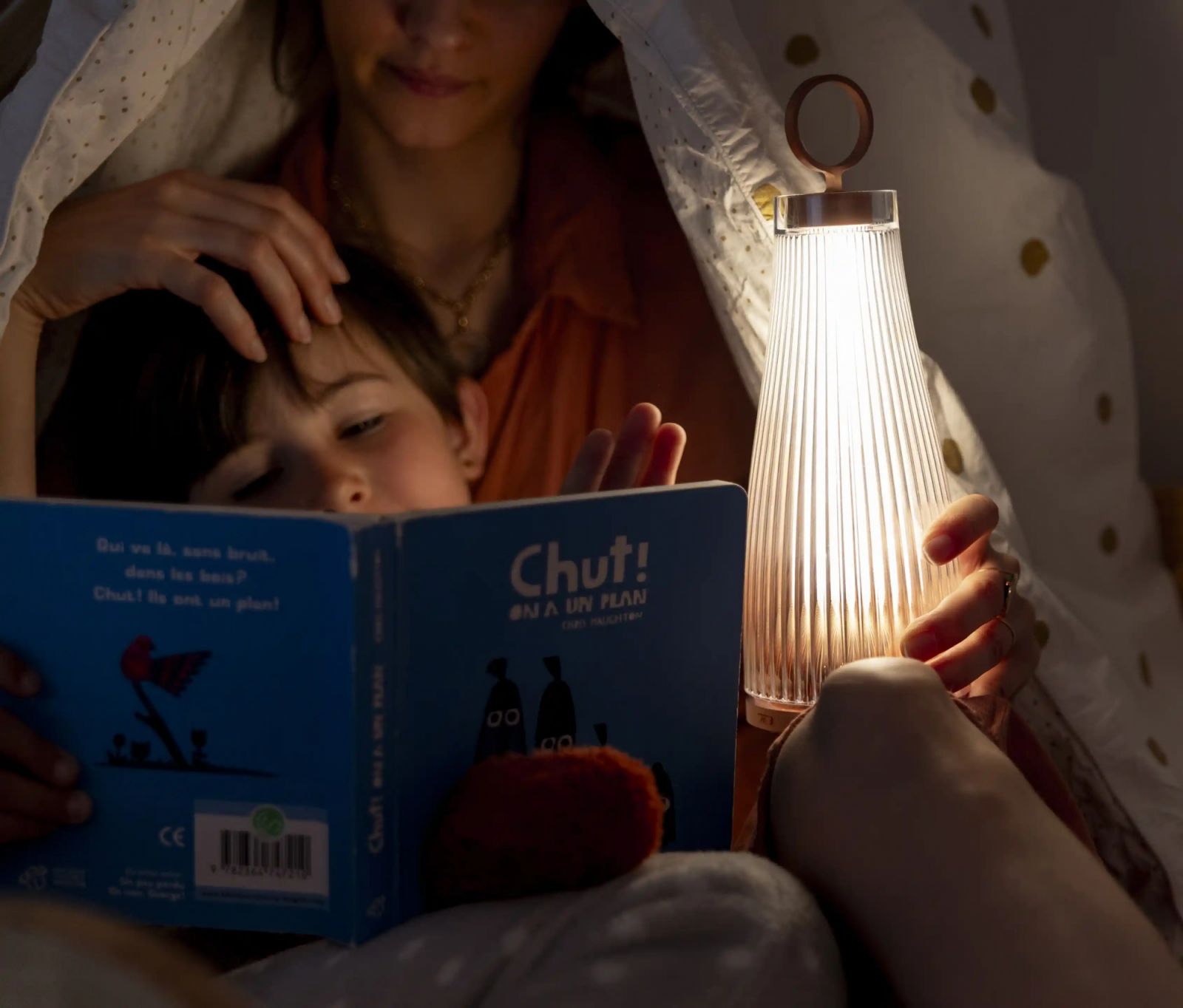 The light source for Louise is optimised for maximum photobiological safety
