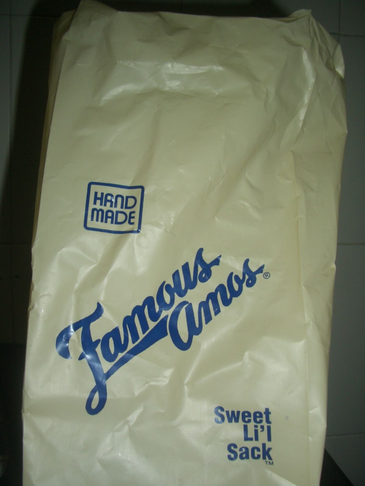 Famous Amos packaging
