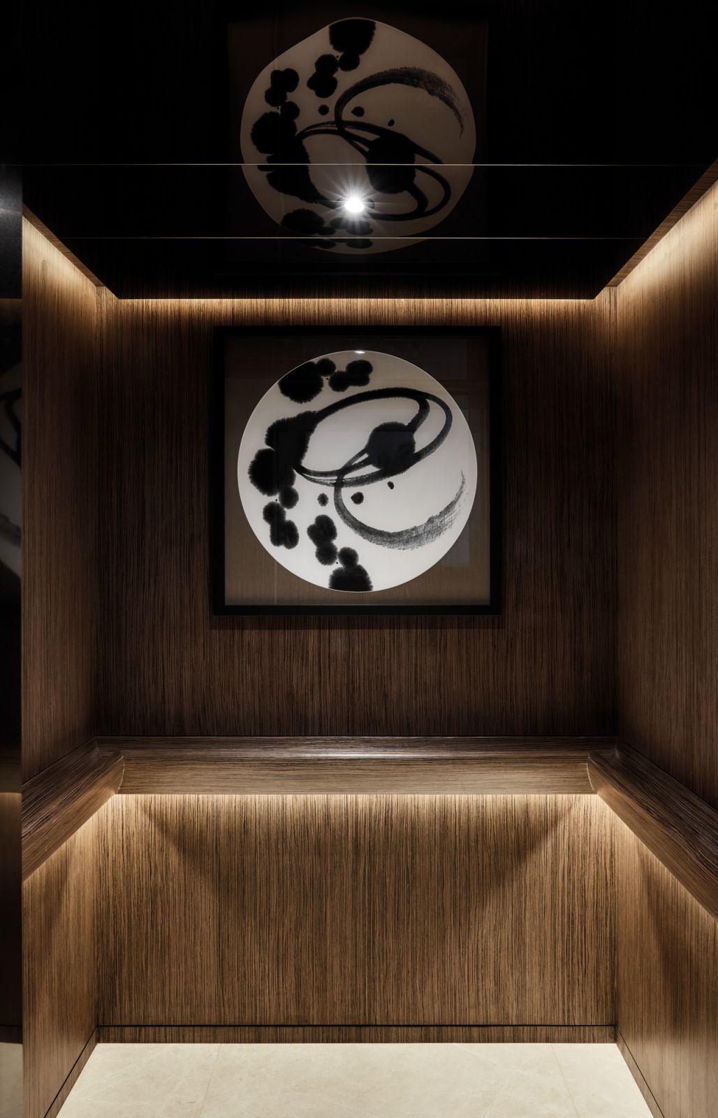 Indirect lighting casts a beguiling glow in this zone