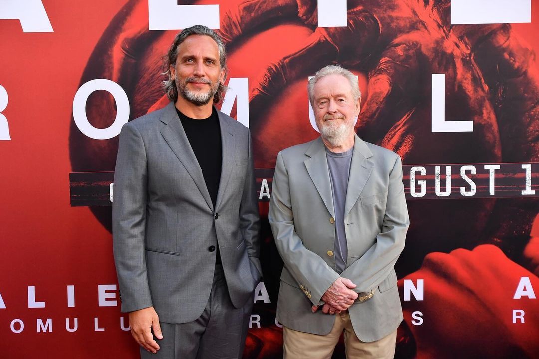 Fede Álvarez and Ridley Scott