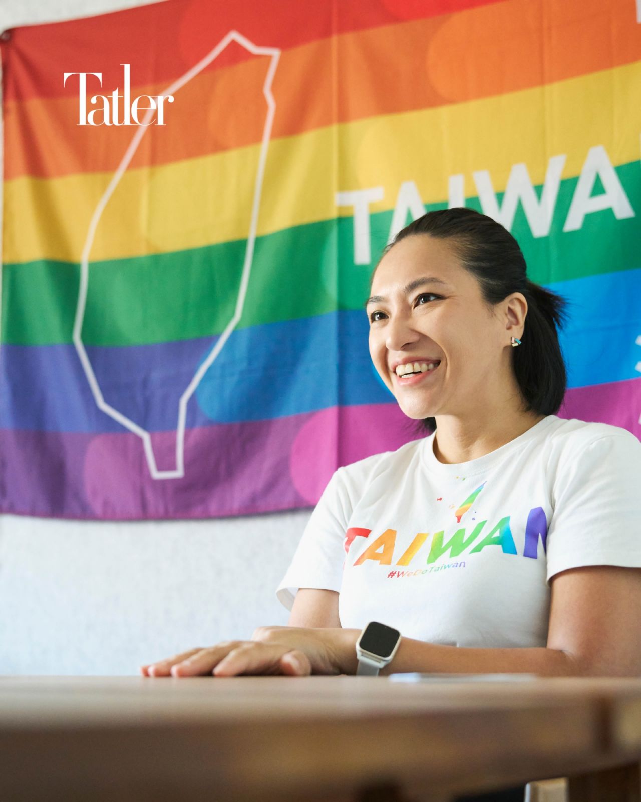 鄧筑媛自述是個內向的「I人」,但為了身邊的人仍然站出來試著改變制度。(Photo: Shao Jou Huang)