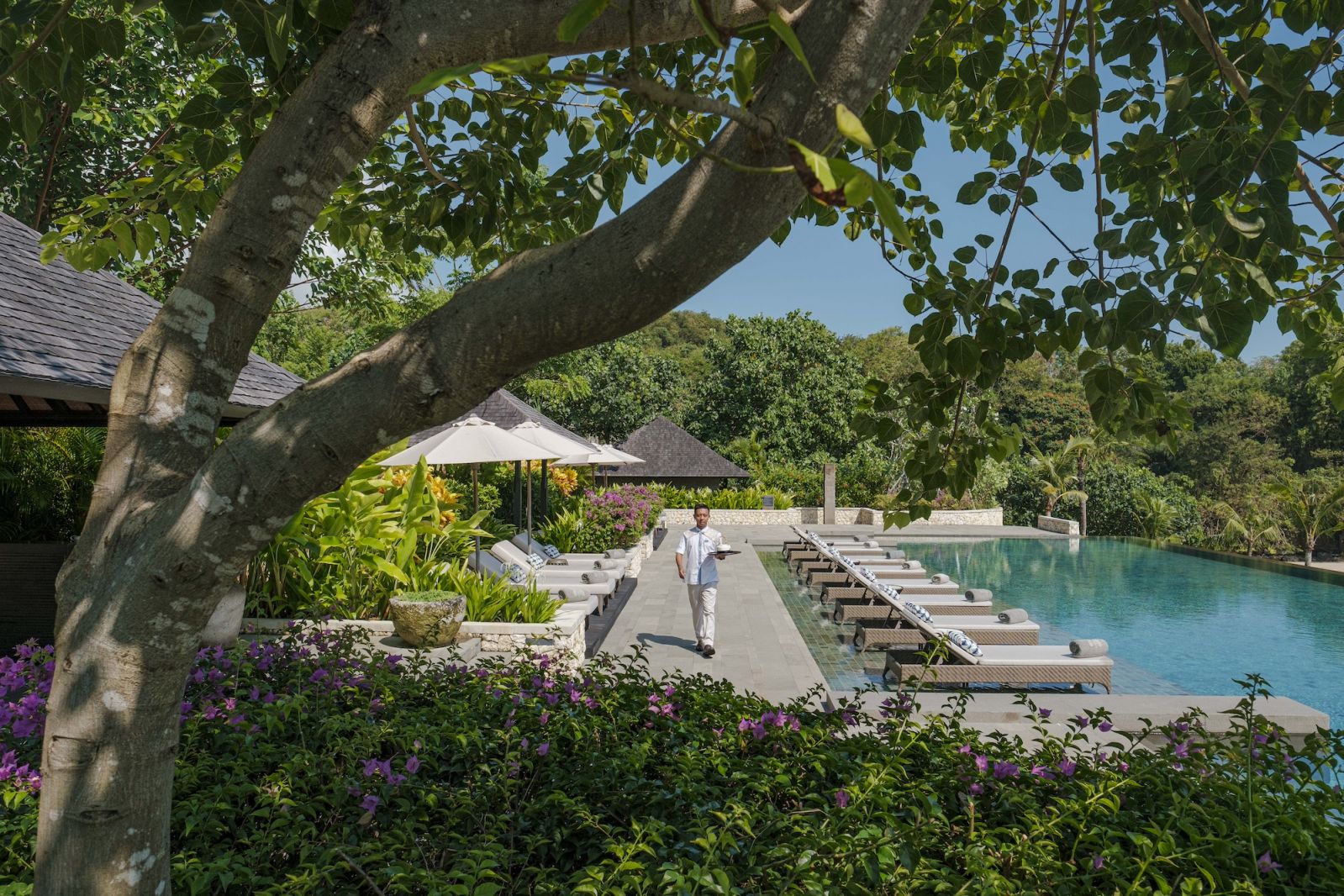 Raffles Bali's Welllbeing butler