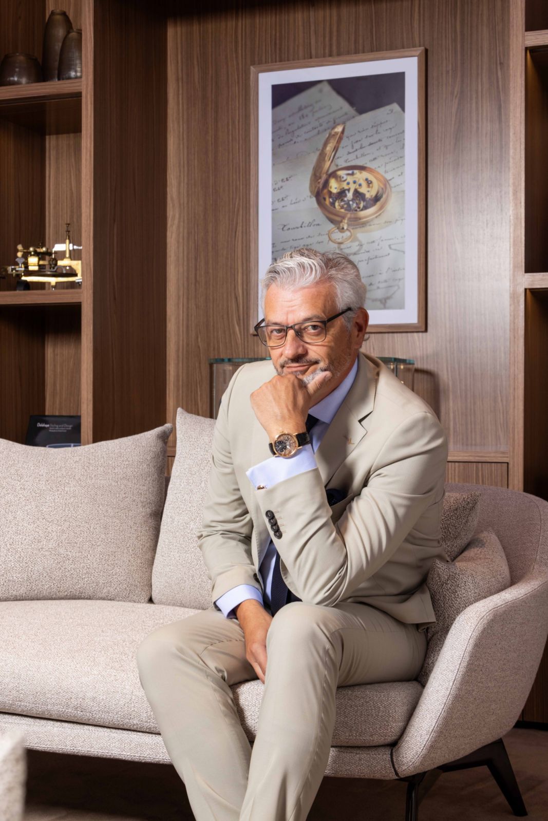 身為寶璣的總裁Lionel a Marca認為自己最重要的任務是把品牌的傳統精神延續下去。(Photo: Breguet)