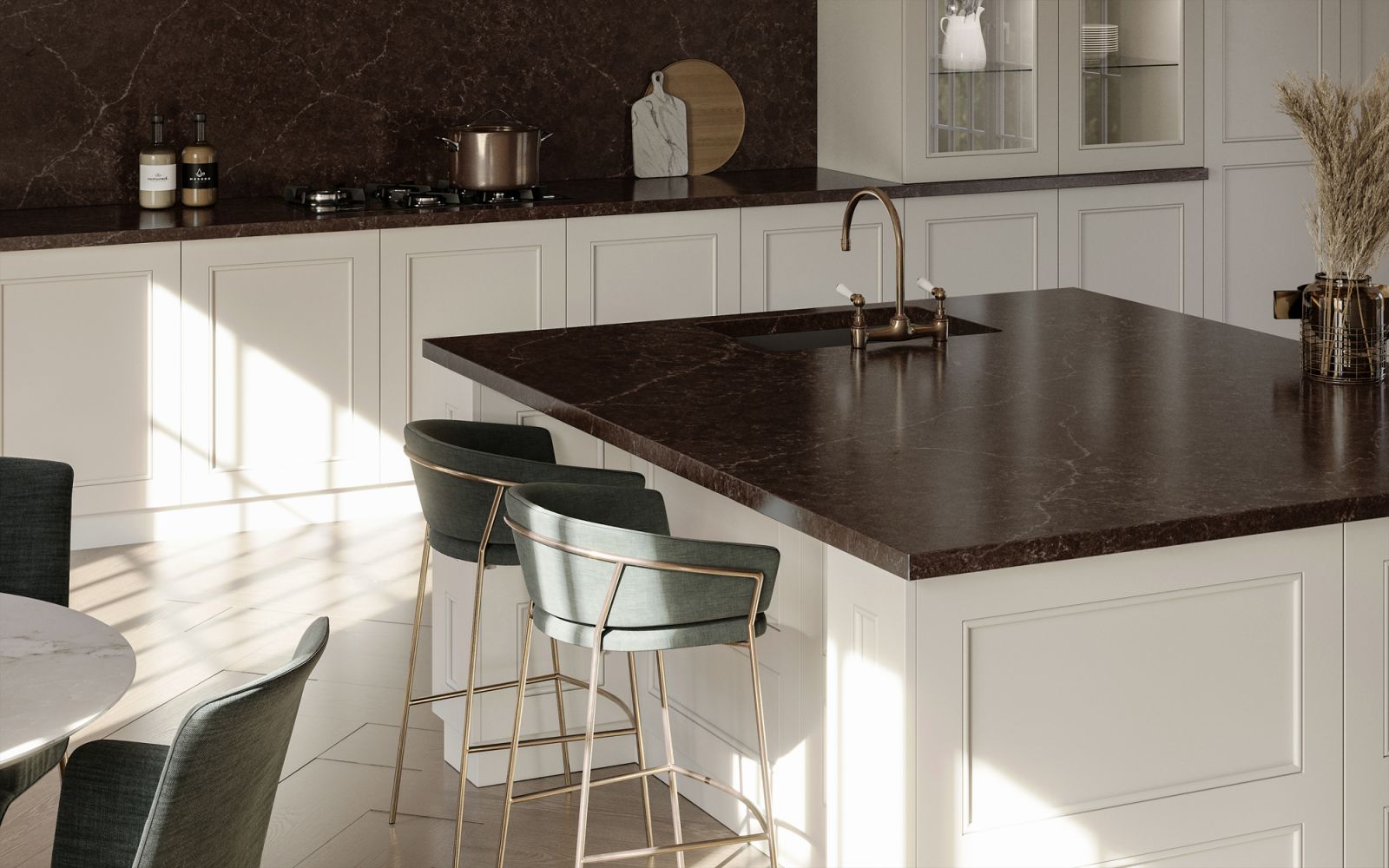 A Château Brown island top