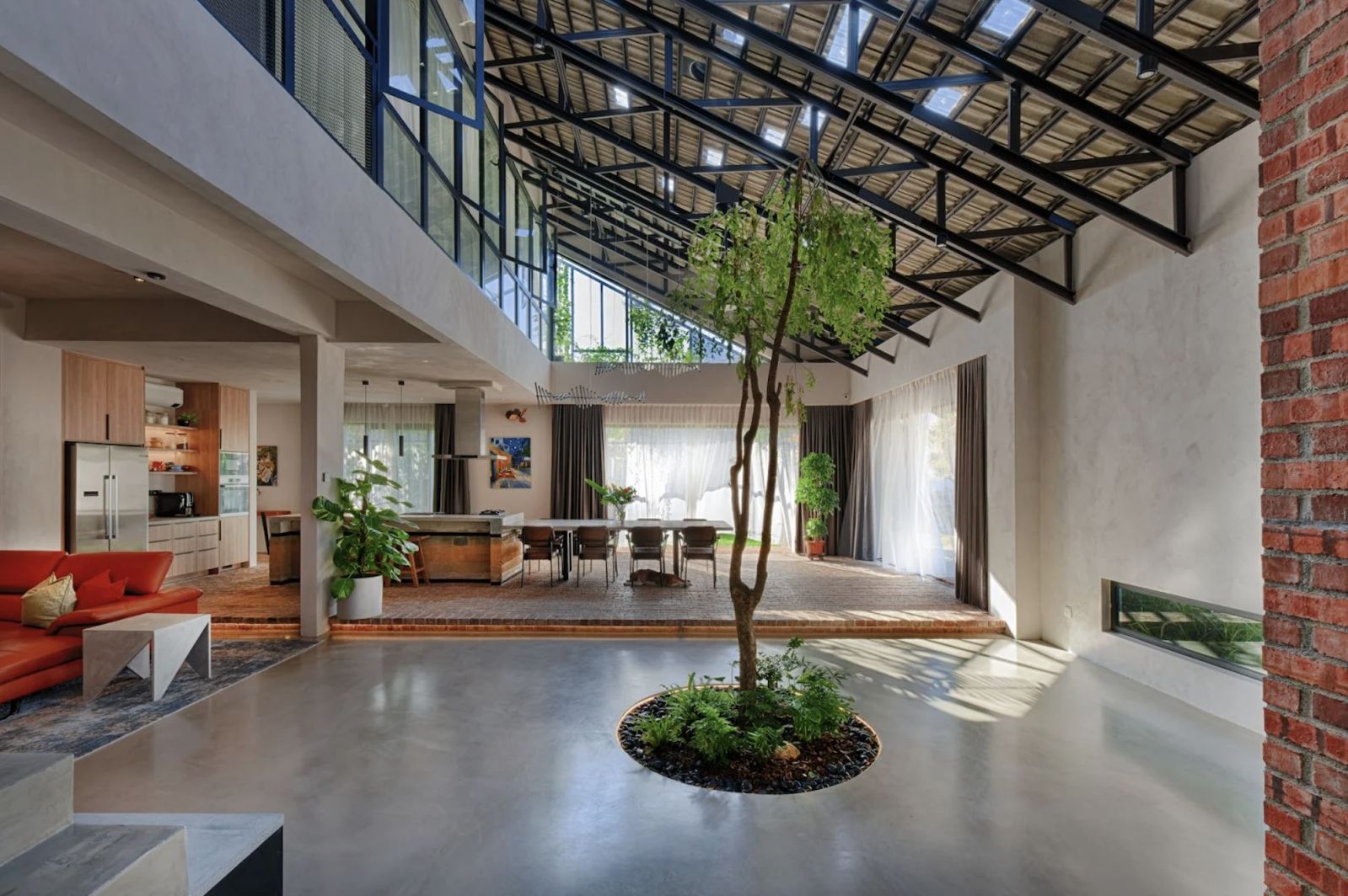A transformed terrace home in OUG by OTCQ Architects (Photo: Lin Ho)