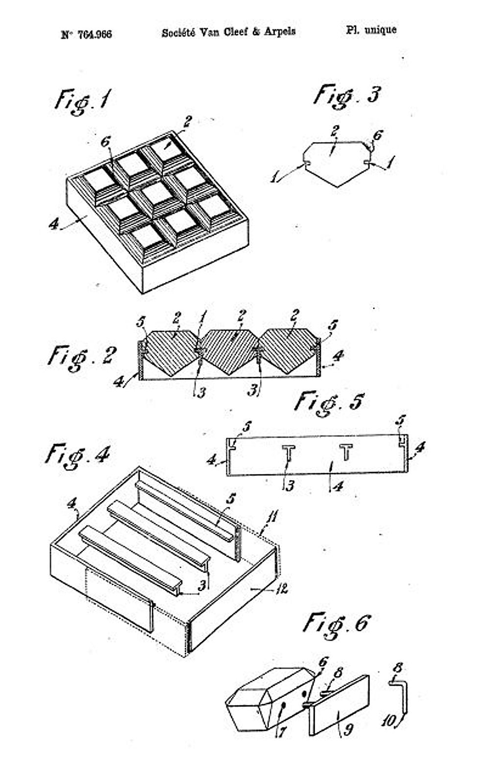 Mystery Set technical illustration (photo: Van Cleef & Arpels)