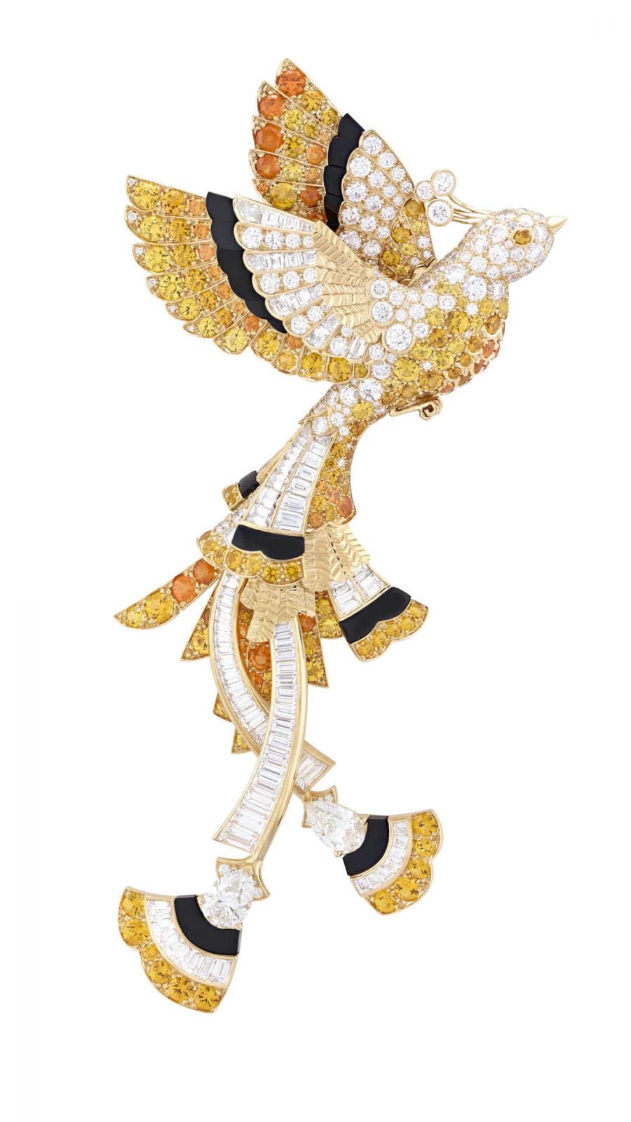 The Golden Bird piece from the Grimm fairy tale (photo: Van Cleef & Arpels)