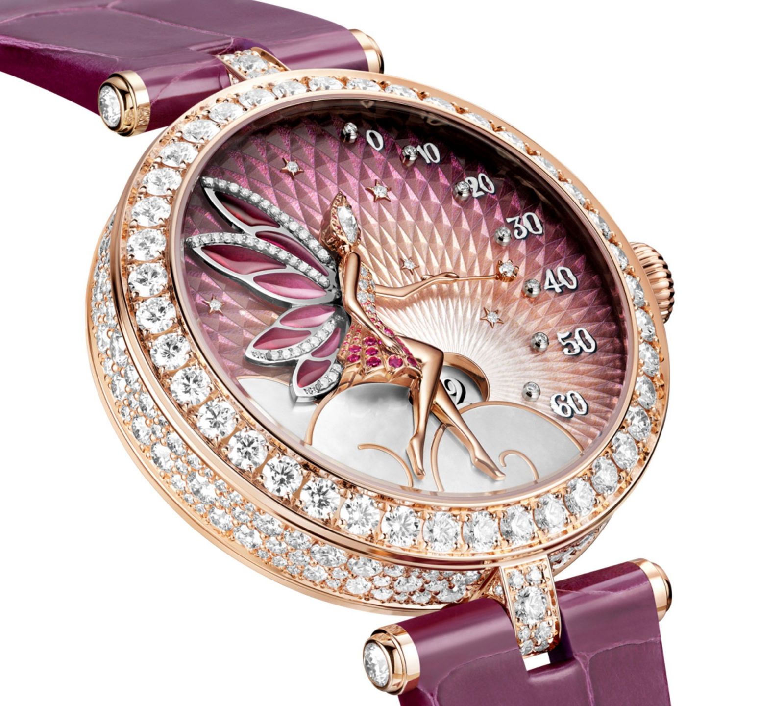 Lady Féerie Or Rose watch (photo: Van Cleef & Arpels)