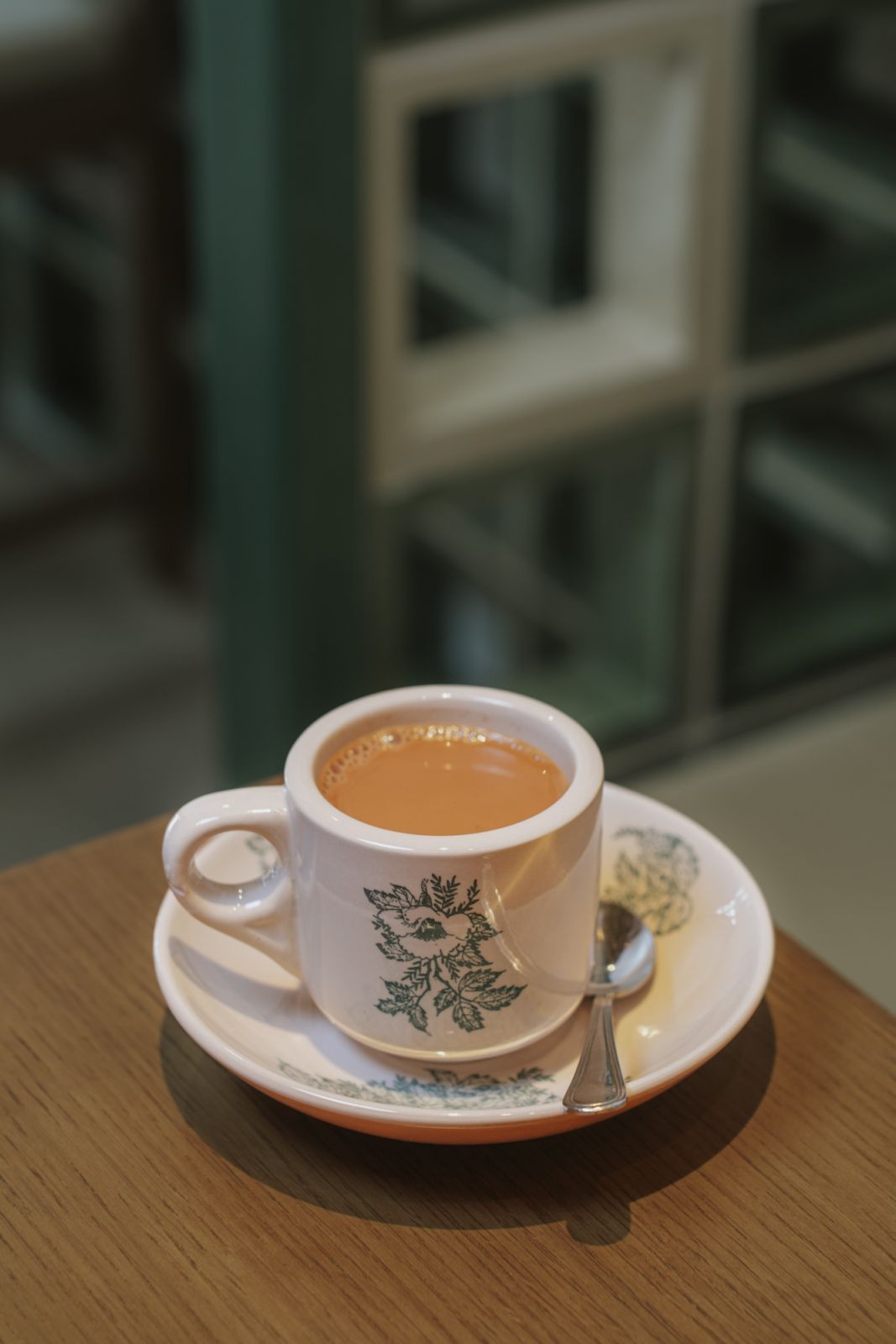 Laphet-yay is a hot Burmese milk tea