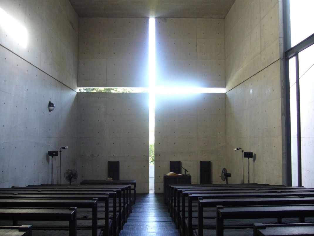 The Church of Light in Osaka, Japan, designed by Tadao Ando (Photo: WikiCommons)