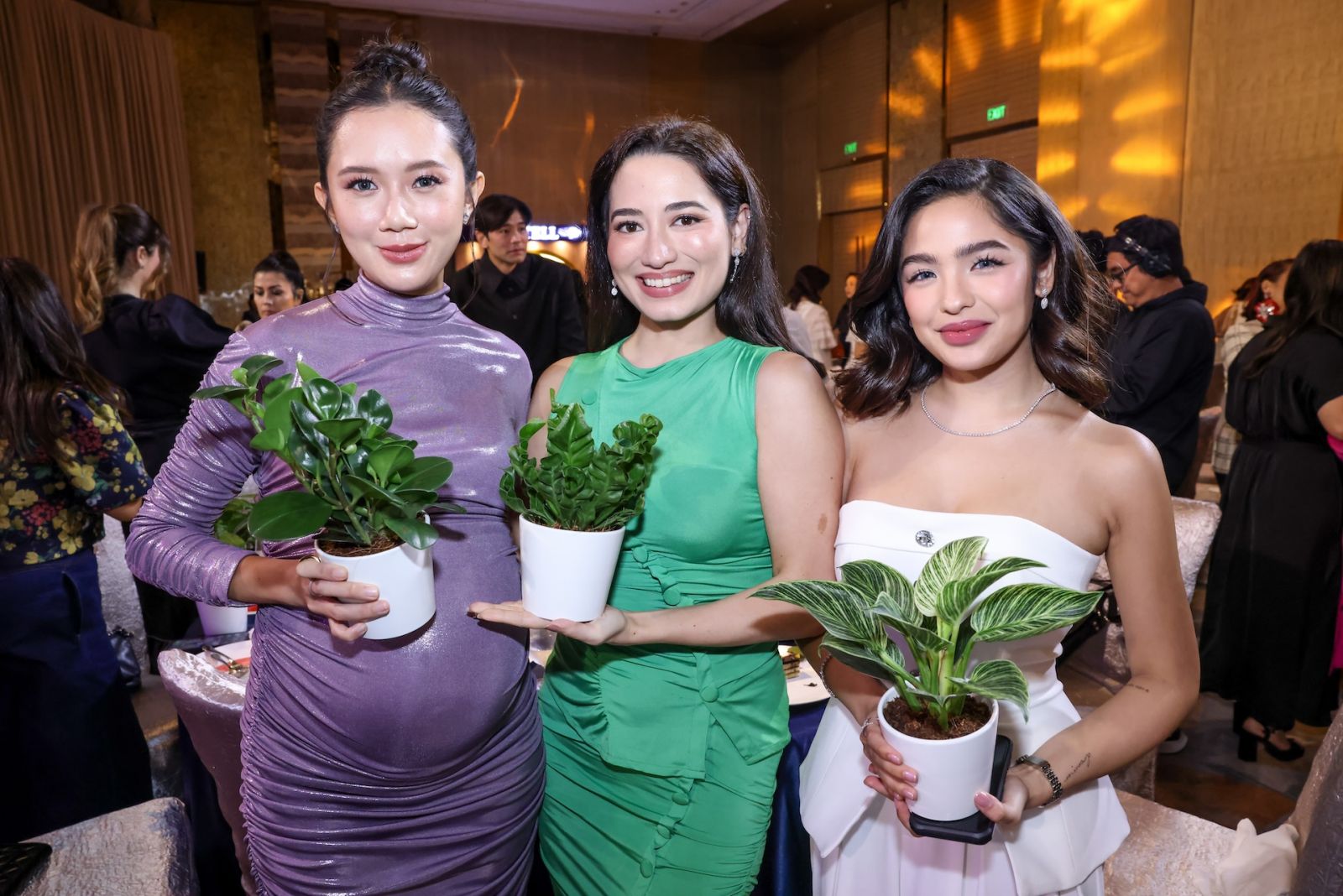Camille Co Koro, Nicole Andersson and Andrea Brillantes