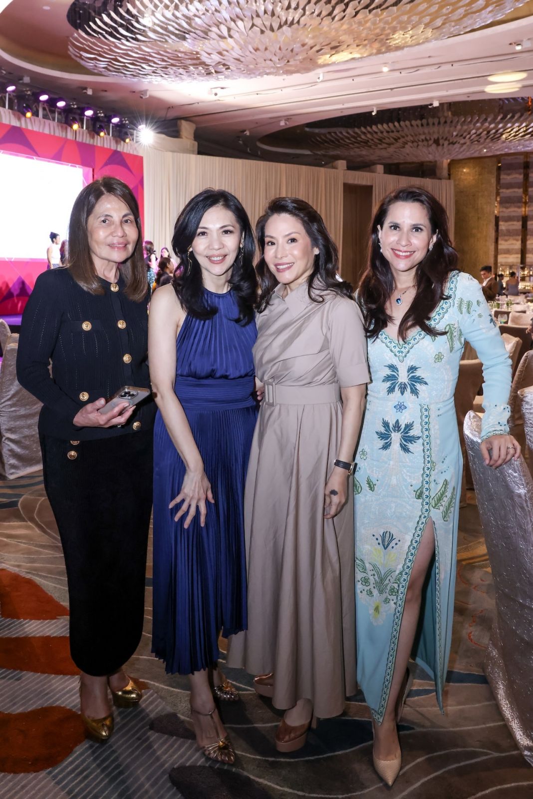 Eisa Mercado, Kaye Tinga, Ana De Ocampo and Audrey Zubiri
