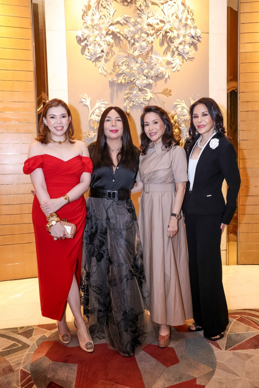 Erica Concepcion Reyes, Tina Cuevas, Ana De Ocampo and Ching Cruz