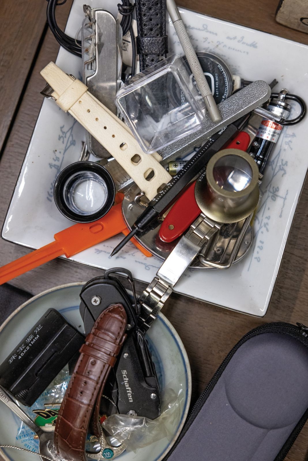 A glimpse of Chris Lichauco's tools in his man cave