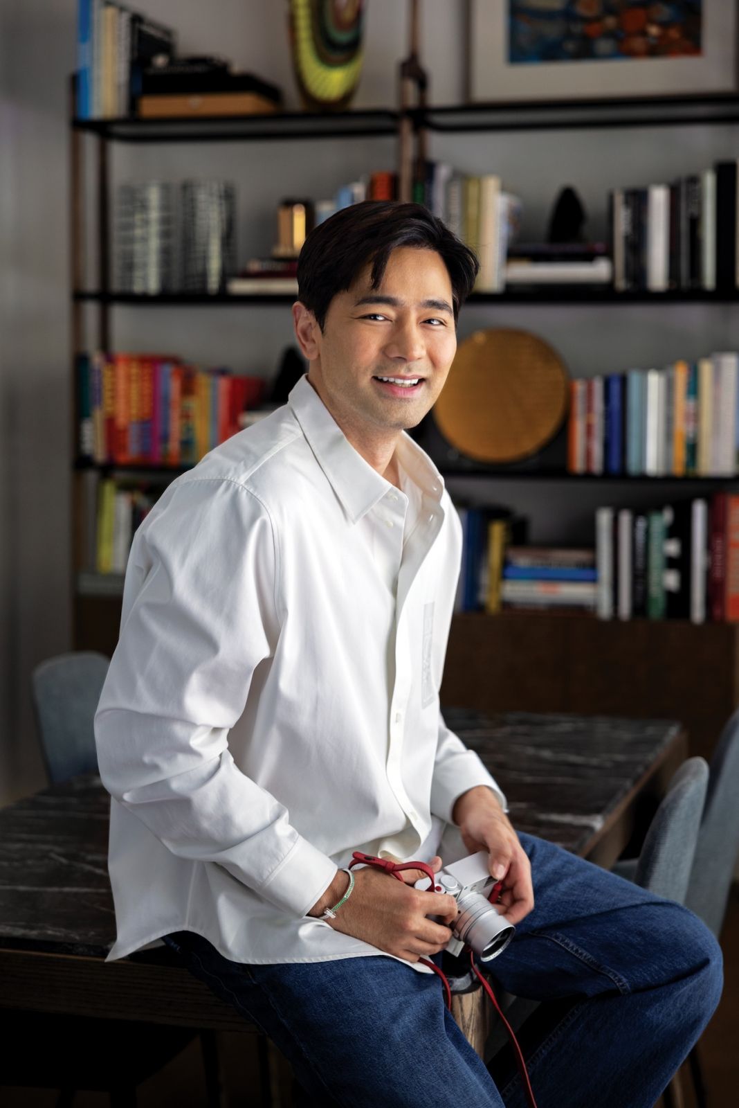 Hayden Kho, Jr. in his man cave